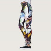 Colorful Graffiti Words Leggings (Links)
