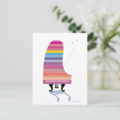 Colorful Grand Piano Briefkaart (Staand voorkant)