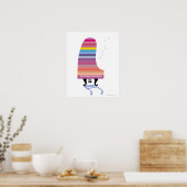 Colorful Grand Piano Poster (Keuken)