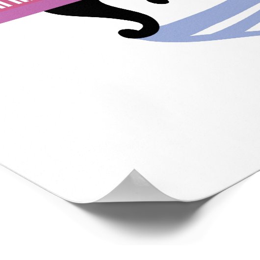 Colorful Grand Piano Poster (Hoek)