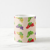 Colorful Grape Pattern Koffiemok (Center)