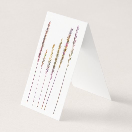 Colorful Grasses Kaart (Voorkant)