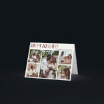 Colorful Green Prettige feestdagen Folded Five Pho<br><div class="desc">Deze kleurrijke groene, gelukkige vakantie met vijf foto's is perfect voor uw leuke, creatieve, heldere feestelijke groet. Het is een uniek, speels modern lettertype in rood, boho tan, en licht en donkergroen, maken een gelukkig seizoensgebonden gevoel mogelijk. Als je de donkere winter van je geliefden wilt ophelderen met een schattige...</div>