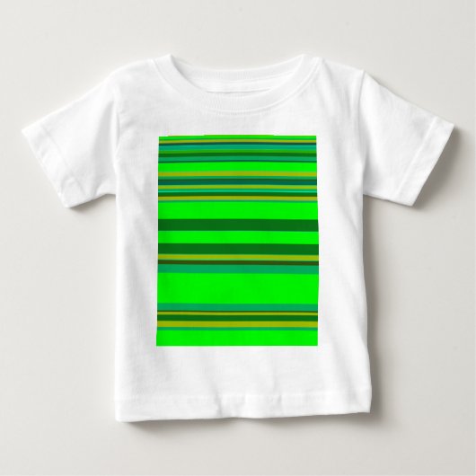 Colorful Green Stripe Gepersonaliseerd Designer Pa (Voorkant)