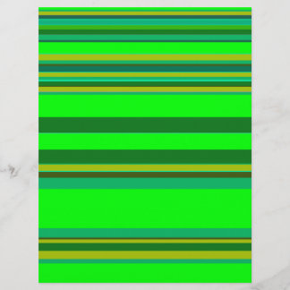 Colorful Green Stripe Gepersonaliseerd Designer Pa