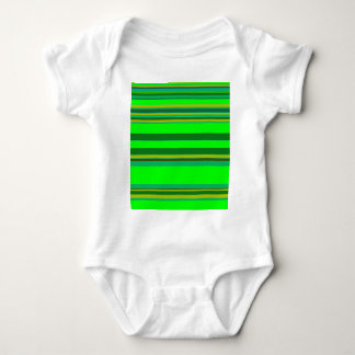 Colorful Green Stripe Gepersonaliseerd Designer Pa Romper