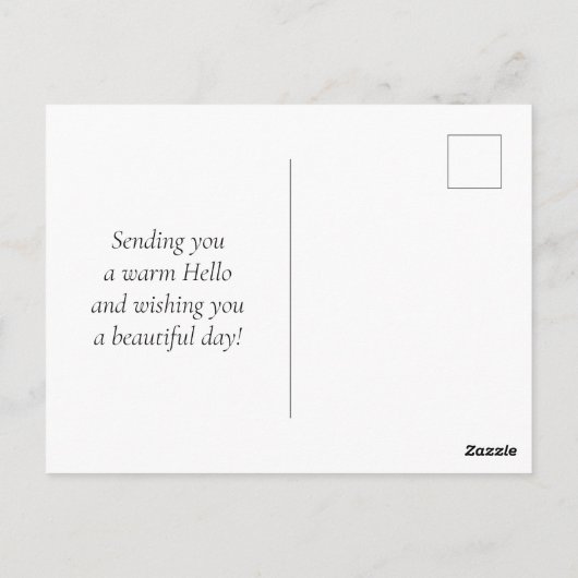 Colorful Greenery Succulents Briefkaart (Achterkant)