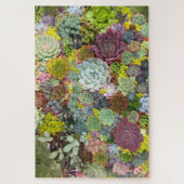 Colorful Greenery Succulents Legpuzzel (Verticaal)