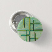 Colorful Greens Ronde Button 3,2 Cm (Voorkant /achterkant)