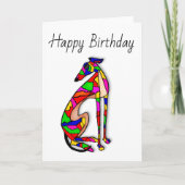 COLORFUL GREYHOUND KAART (Voorkant)