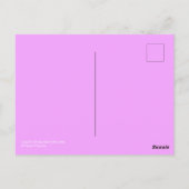 Colorful Grizzly Beer Silhouette Briefkaart (Achterkant)