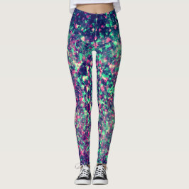 Colorful Grunge Kaleidoscope Patroon Leggings