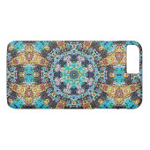 Colorful Grunge Mandala Case-Mate iPhone Case (Achterkant (Horizontaal))