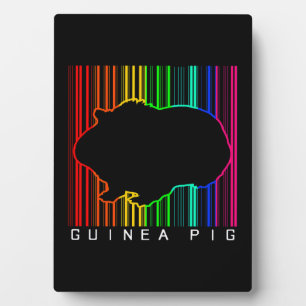 Colorful Guinea Pig Cute Guinee Lover Cute Pet Fotoplaat