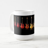 Colorful Guitar-Mok Koffiemok (Voorkant links)