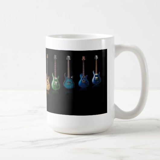 Colorful Guitar-Mok Koffiemok (Rechts)