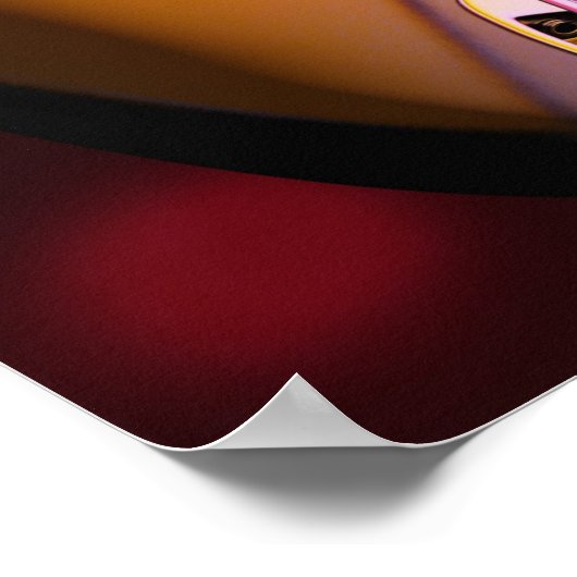 Colorful Guitar Poster (Hoek)