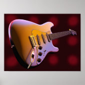 Colorful Guitar Poster (Voorkant)