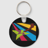 Colorful Guitar Sleutelhanger (Voorkant)