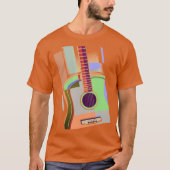 Colorful Guitar T-Shirt (Voorkant)
