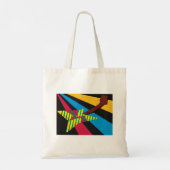 Colorful Guitar Tote Bag (Achterkant)