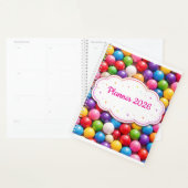 Colorful Gumball Planner Cover  (Display)