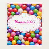 Colorful Gumball Planner Cover (Voorkant)