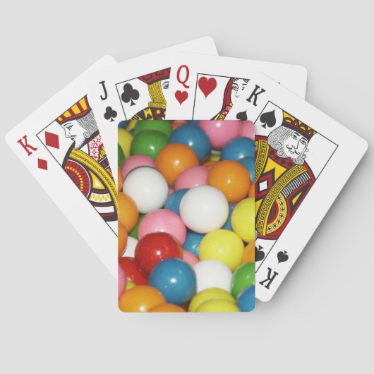 Colorful Gumball-speelkaarten Speelkaarten (Achterkant)