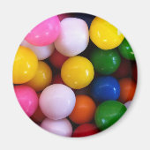 Colorful Gumballs Refkoelkast-magneten Magneet (Voorkant)