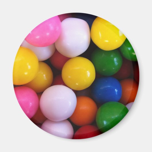 Colorful Gumballs Refkoelkast-magneten Magneet (Voorkant)