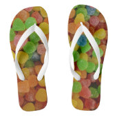 Colorful Gumdrops Candy  Quirky Teenslippers (Voetbed)