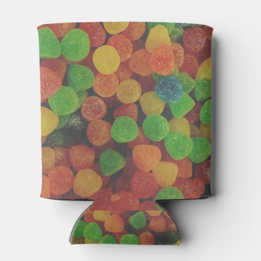 Colorful Gumdrops Snoep, persoonlijk Blikjeskoeler (Achterkant)