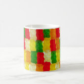 Colorful gummi beer snoep koffiemok (Center)
