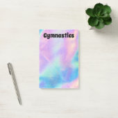 Colorful Gymnastics 4 x 6 inch Post-it Notes (Kantoor)