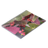 Colorful Hairy Begonia Floral Notitieboek (Linkerzijde)