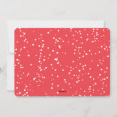 Colorful Hallelujah Religieuze kerstvun Foto Feestdagenkaart (Achterkant)