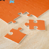 Colorful Halloween Ghosts and Candy Legpuzzel (Zijkant)