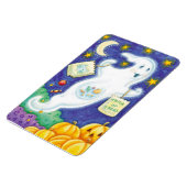 Colorful Halloween Magnet met Halloween Ghost Magneet (Linkerzijde)