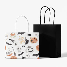 Colorful Halloween Scary Pattern |Happy Halloween Groot Cadeauzakje