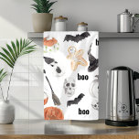 Colorful Halloween Scary Pattern |Happy Halloween Theedoek<br><div class="desc">Colorful Halloween Scary Pattern |Happy Halloween</div>