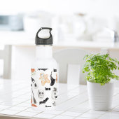 Colorful Halloween Scary Pattern |Happy Halloween Waterfles