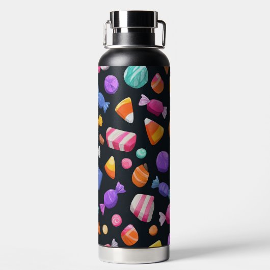 COLORFUL HALLOWEEN SWEETS AND CANDY WATERFLES (Achterkant)