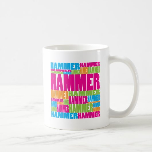 Colorful Hammer Koffiemok (Rechts)
