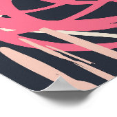 Colorful HandDrawnContemedhedendaagse grap Art 3 Poster (Hoek)