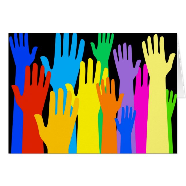 Colorful Hands (Voorkant Horizontaal)