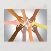 Colorful Hands Briefkaart (Voorkant)