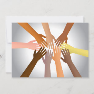 Colorful Hands Kaart