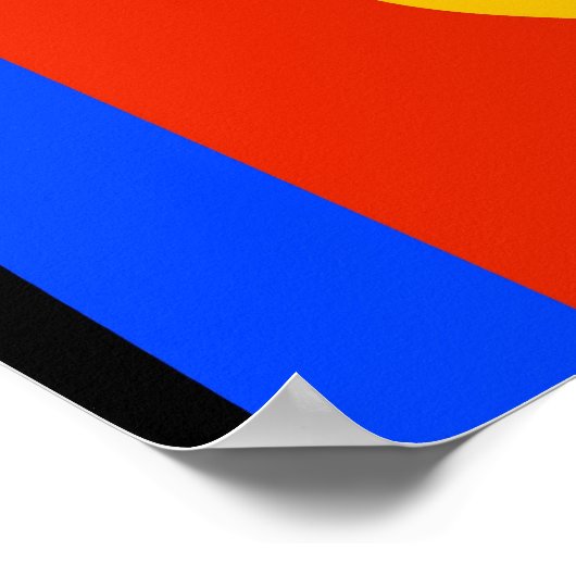 Colorful Hands Poster (Hoek)