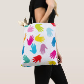 Colorful Hands Tote Bag (Dichtbij)