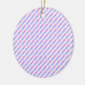 Colorful Hanukkah Dreidels Keramisch Ornament (Links)